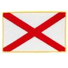 Alabama State Flag Embroidered Patch Velcro®-Brand Fasteners AL Emblem