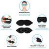 100% Blackout Sleep Eye Mask Unisex, Zero Eye Pressure & 3D Memory Foam