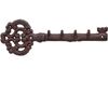 Primus 4 Key Coat Hook, Rustic, 28.5 x 2.5 x 9cm