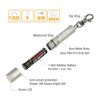 EverBrite LED Flashlight Keychain Mini Bright Key Ring Portable Pocket Pen Torch