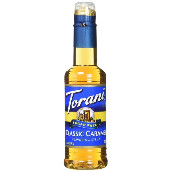 Torani Sugar Free Classic Caramel Syrup 12.7 oz