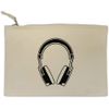 'Wireless Gaming Headset' Canvas Clutch Bag/Accessory Case (CL00035398)