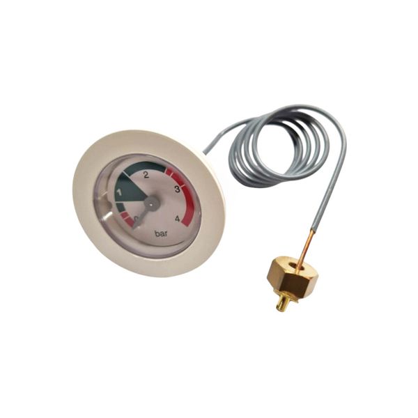 BAXI 710554900 PRESSURE GAUGE WITH REPLACEMENT CAPILLARY FOR BOILER