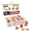 WAGO 221 Lever Nuts 35pc Compact Splicing Wire Connector Assortment with Case