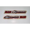 2 Renthal  DID Universal Swingarm/Shroud Weather Proof Decals Sticker Graphics