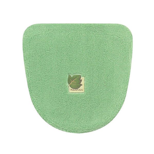 Senko Tiny Leaf Toilet Lid Cover, For Heating/Washlet Toilet Seats, Green