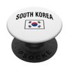 South Korea Flag Proud Korean PopSockets Swappable PopGrip