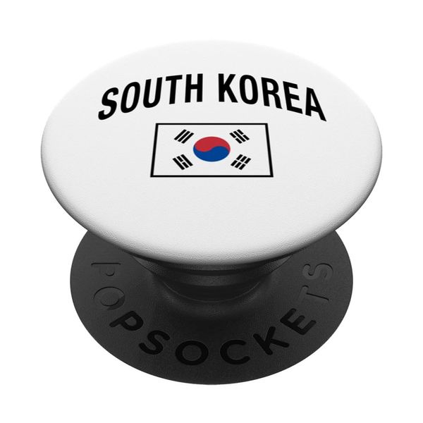 South Korea Flag Proud Korean PopSockets Swappable PopGrip