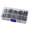 DollaTek 10Value 180PCS Tactile Push Button Switch Micro Momentary Tact Assortment Kit