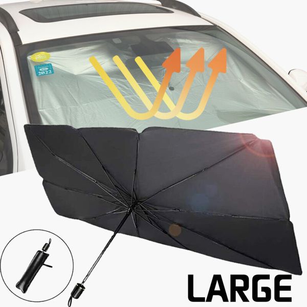 Car Windshield Sun Shade Umbrella Front Window Visor Cover Foldable UV Block