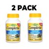 Nature's Way, 2 PACK, Completia, Diabetic Multi-Vitamin, 90 Tablets each x 2
