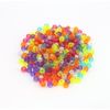 Pony Bead Big Value Pack 1000/Pkg-Transparent Multicolor by arkCRAFT