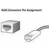 Penglins 5-Pack RJ45 Horizontal Socket Connector Breakout Board with Pin Headers Network Port Adapter