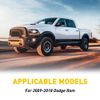 Gloss Black Pillar Post Decal Trim For Dodge Ram 2009-2018(Crew Cab/Quad Cab)