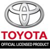 Toyota C HR Satin Chrome Cable Key Fob (Silver)