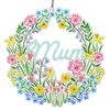 Gisela Graham Hanging Floral Wreath