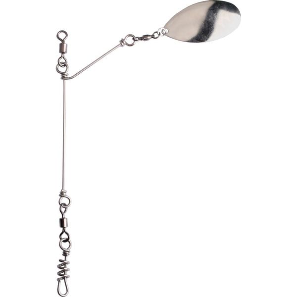Wiggler Nordkyn Spinnerbait Rig, Pack of 2, Spinner Blade Rig, Pike Bait, Spinner Blades