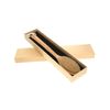 Beechwood Bath and Shower Body Brush with Nature Boar Bristles, Long Hand Wooden Dry Bath Body Back Brush, Perfect Spa Gift