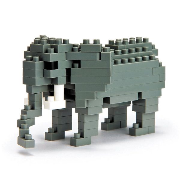 Kawada NBC-035 Nanoblock Elephant Building Kit
