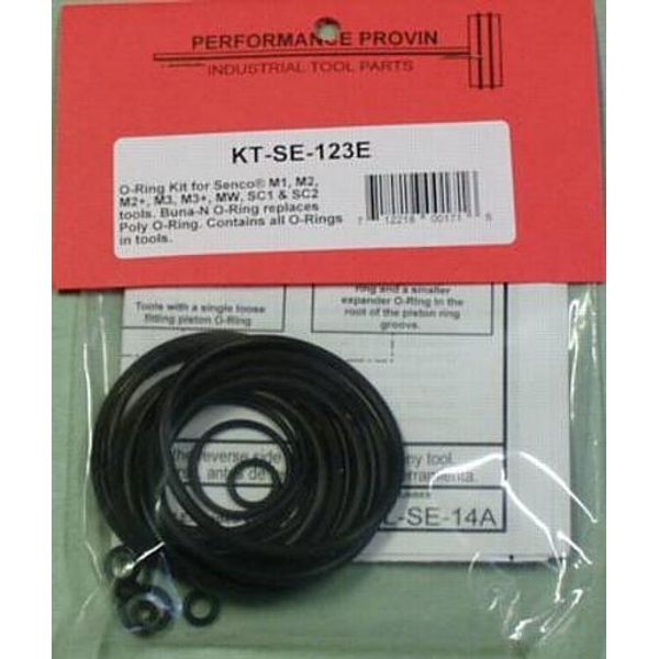 Senco M1, M2, M3, MW, SC1, SC2, O-Ring Kit - KTSE123E