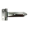 10" Embossed Strap Hinge Door Bolt On Zinc Plated