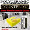 STONE SEALER POLYCERAMIC CLEAR COATING ETCH & STAIN RESISTANT