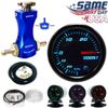 Boost Control Kit 7 Color Mechanical 0-30PSI 52mm Gauge, BLUE Boost Tee MBC