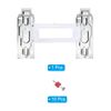 PATIKIL Air Conditioner Wall Mount Bracket, Indoor Internal Unit Universal Hanging Plate Hook Support Bracket Board Adjustable for HVAC