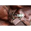 Infinity Love Valentine Engraved Personalised Leather Luggage Tag