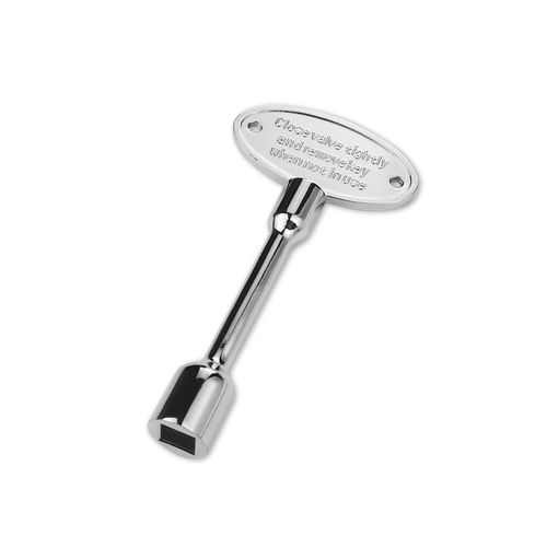 Universal Gas Valve Key, Universal Valve Key for Gas Fireplaces, Fits 1/4" and 5/16" Replacement Gas Valve Stems, for Fire Pit and Fireplace, Outdoor Gas Fireplace (Silver)