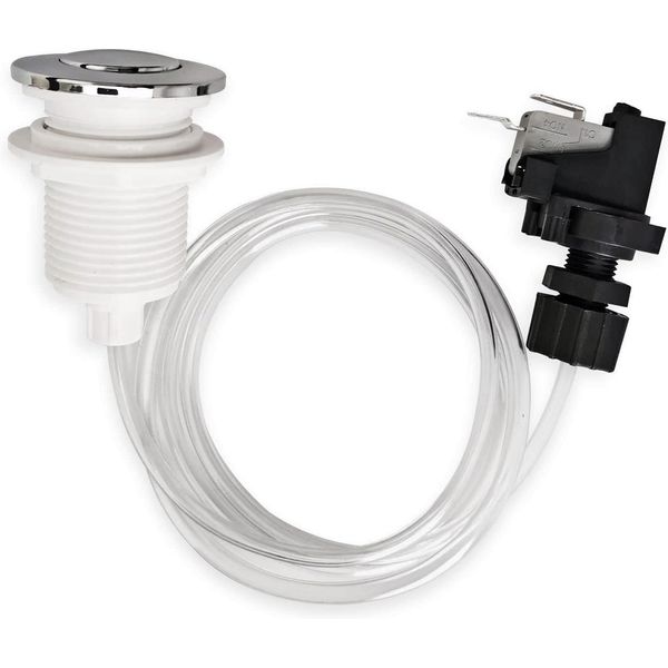 Garbage Disposer Air Switch Kit Air Switch Button Kit for Spa Bathtub Hot Tub Sw