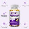 High Absorption Magnesium Glycinate 400Mg Softgels Supplement, 400 Mg Element...