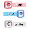 Visual Timer for Kids, 60-Minute Countdown Timer for Classroom Office Kitchen, Pomodoro Timer with Silent Operation，Time Management Tools with Colorful Pattern(White)