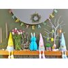 Easter White Twig Birch Table 59cm Tree Easter Eggs Party Hanging Decorations (6Pcs Easter Eggs Only)