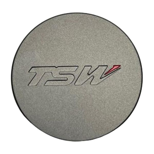 TSW Gray Snap In Wheel Center Cap SPCG18-T