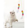 1pc Pet Cat Teaser Wand With Feathers & Fun Kitten Toy