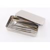 DENTAL DIAGNOSTIC INSTRUMENT KIT W/ STERILIZATION TRAY CASE & LID STAINLESS 