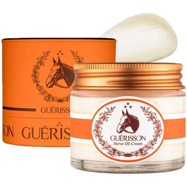 GUERISSON Claires Korea 9 Complex Cream 2.0oz (70g), Moisture Cream, K Beauty Skin Care, Lifting Skincare, Wrinkle Improvement, Horse Oil Rejuvenating, Skin Moisturizer, Moisturizing Face Cream