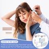 12 Pieces Ear Piercing Kit Disposable Nose Piercing Gun Portable at Home Ear Piercer with Pierced Earrings Self Ear Pierce Kit Household Body Piercing Tools with 12 Pieces Ear Studs for Men Women