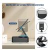 Cell Phone Stand with Wireless Bluetooth Speaker, LED, Anti-Slip Base HD...