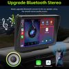 7" Car Stereo Wireless Carplay Android Auto Radio Bluetooth Touch Screen Camera