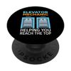 Elevator Mechanic Helping You Reach The Top Elevator PopSockets Swappable PopGrip