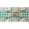 DII St. Patrick's Day Collection Tabletop, Table Runner, 14x108, Shamrock Check