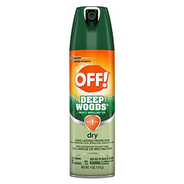 OFF! Deep Woods Insect &amp; Mosquito Repellent VIII, tection 4 oz.