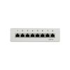 LogiLink Professional Patch Panels, Table/Wall/Desktop, STP (Shielded) light grey 8-Port