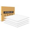 4 Pack LED Ceiling Panel Lights, 45W, 2x2, 5800 Lumens - 5000K - 0-10V Dimmable