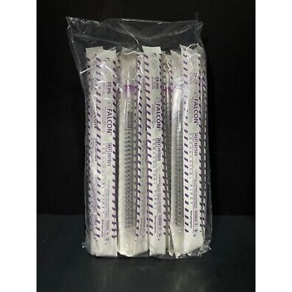 Falcon Serological Pipette 25 ml Space Saver Polystyrene Total of 200 Pipets