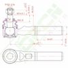 For 2000-2001 Dodge Ram 1500 13pc New Complete Front Tie Rod Suspension Kit