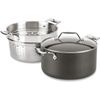All-Clad H911S374 Essentials Nonstick 7-qt  Multipot with Insert and lid