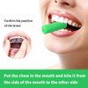 Aligner Chewies for Tray Seaters,Dental Teeth Chewies（3Pcs Mint）